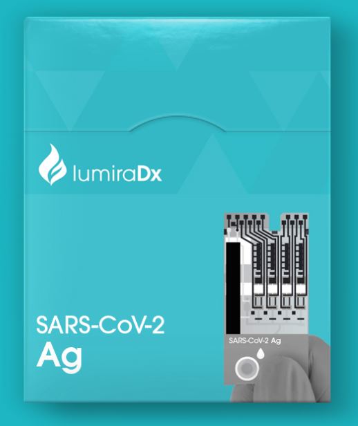 LumiraDX SARS-CoV-2 antigén teszt